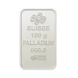 Lingot 100 g Palladium 999,5‰ | Investissement Palladium