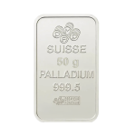Lingot Palladium 50 g 999,5‰ | Investissement Métal Rare