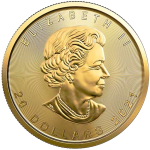 Maple Leaf 1/2 Once Or 999,9‰ | Pièce Or Canada