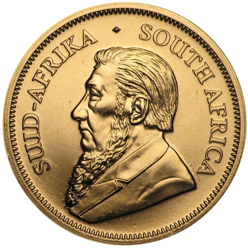 Krugerrand Or 1/2 Once avers