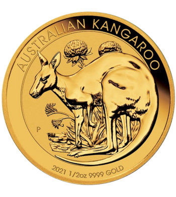 Nugget 1/2 Once Or 999,9‰ | Pièce Or Perth Mint