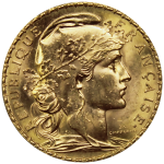 Pièce de 20 Francs Marianne Coq avers