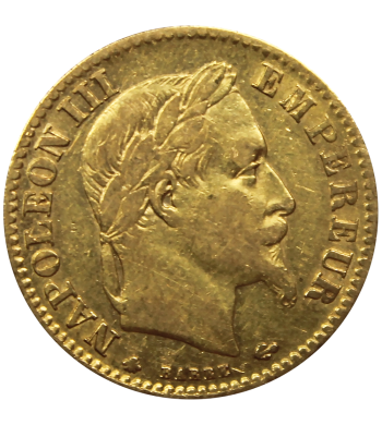 Pièce 10 Francs Napoléon avers