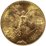 Pièce de 50 Pesos en Or avers