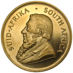 Pièce en or Krugerrand avers