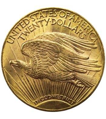 20 Dollars US revers