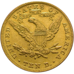 pièce 10 Dollars US revers