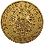 20 Reichsmarks revers