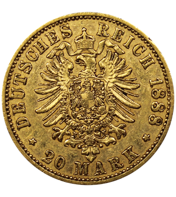 20 Reichsmarks revers