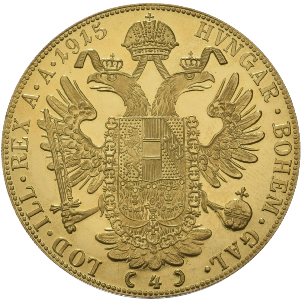 4 Ducats Autrichien Or