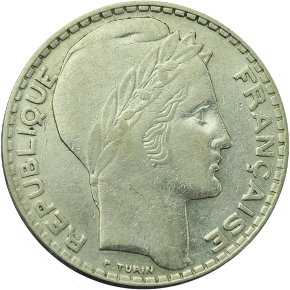 10 Francs Turin 1929 - 1939