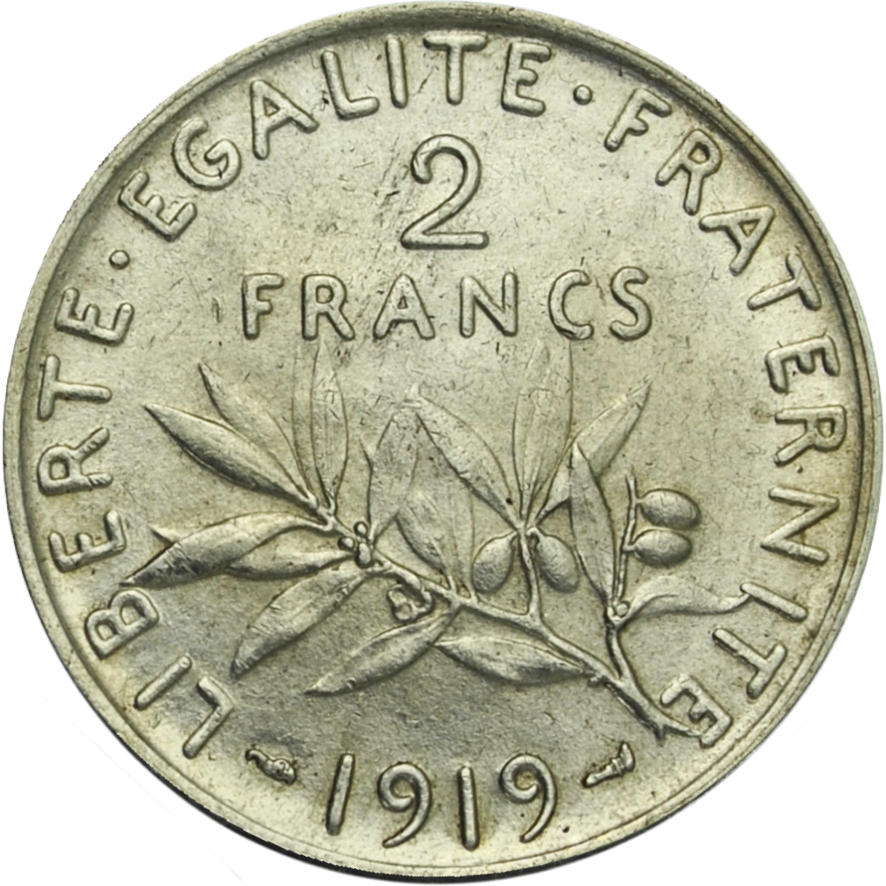 2 Francs Semeuse 1898 - 1920
