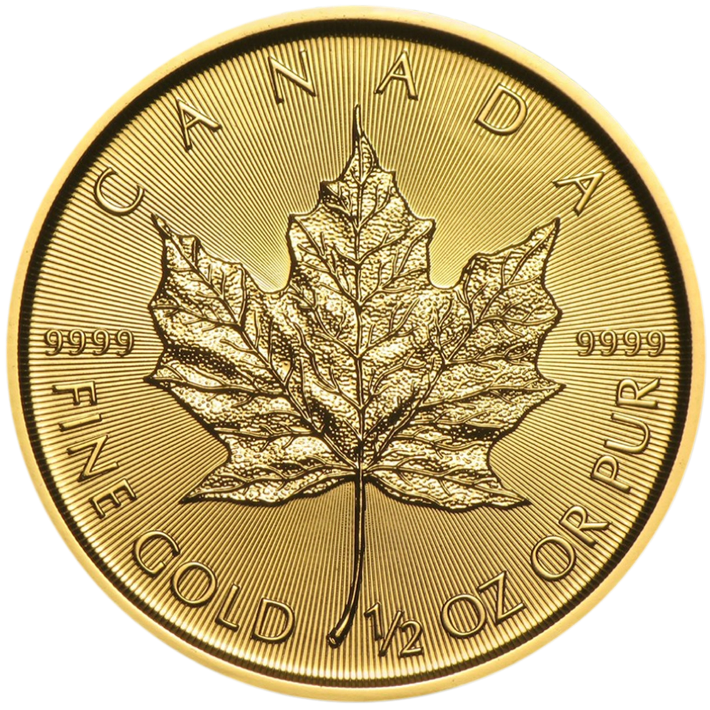 Maple Leaf Or 1/2 Once