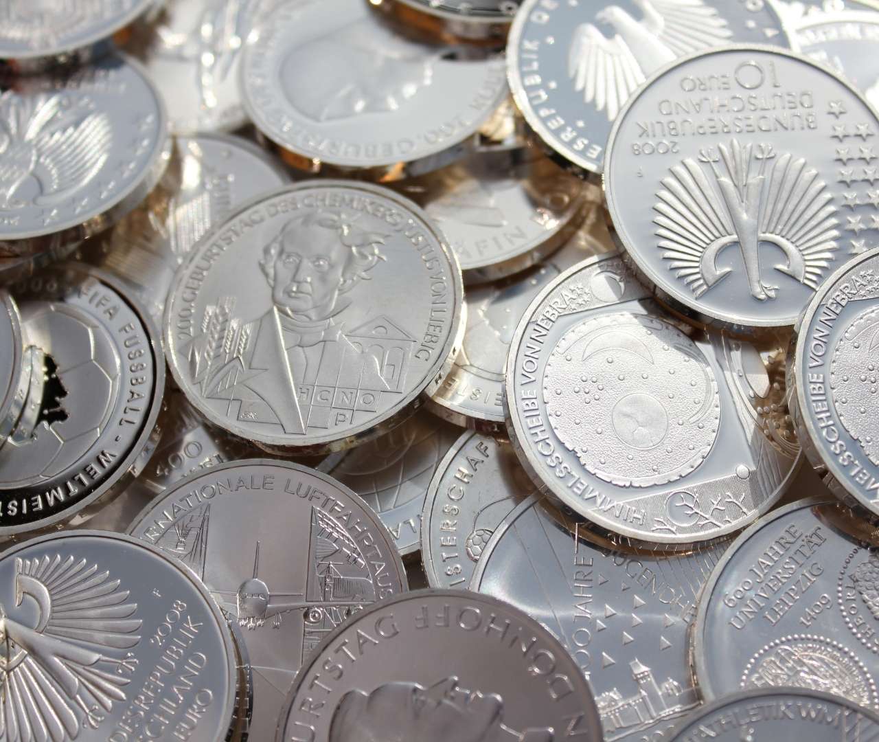 Estimation et achat d'argent : lot de pièces en argent pur expertisé par ABC GOLD à Avignon