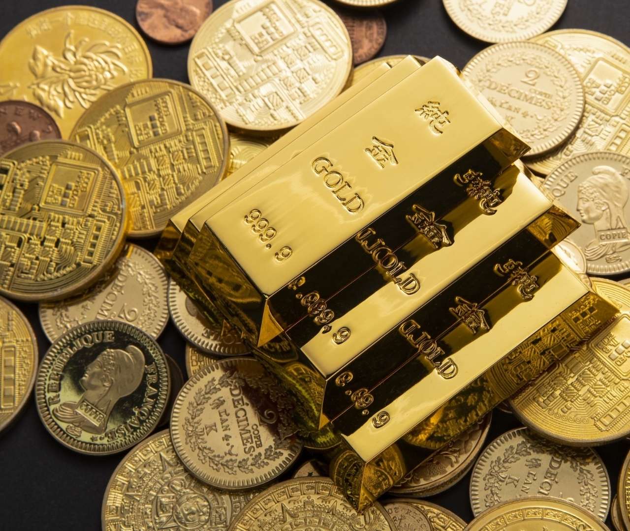 Lingots d'or pur et pièces d'or de collection expertisés par ABC GOLD à Avignon